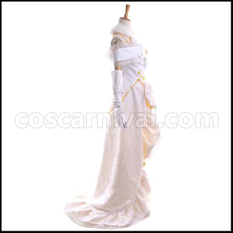 Love Live! School Idol Festival Wedding Dress Edition UR Post-Awakening Eri Ayase Cosplay Costume coscarnival - Back View