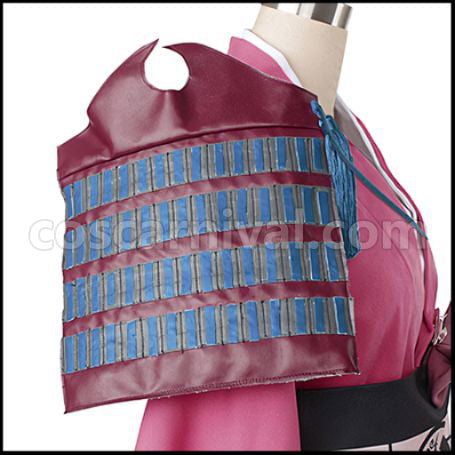 Touken Ranbu Uchigatana Swordsman Souza Samonji Cosplay Costume coscarnival - Hem Detail