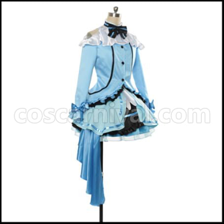 Love Live! Season 2 Episode 12/13 Insert Song KiRa-KiRa Sensation Happy maker Eri Ayase Cosplay Costume coscarnival - Hem Detail