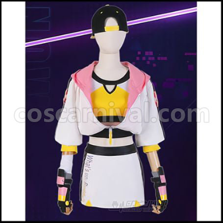 Hatsune Miku: Colorful Stage! Azusawa Kohane Awake Now Cosplay Costume coscarnival - Front View
