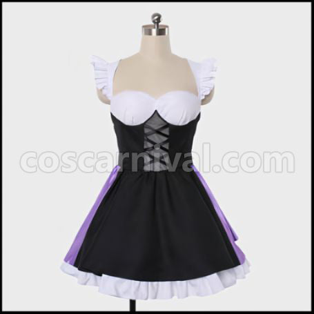Love Live! Maid Mogu Mogu Love in Approach! Nozomi Tojo Cosplay Costume coscarnival - Back View