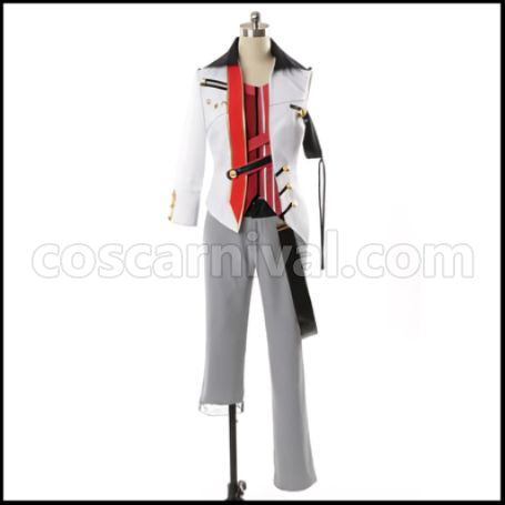 Tsukiuta. Procellarum August Hadzuki You Cosplay Costume coscarnival - Front View
