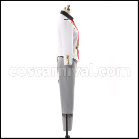 Tsukiuta. Procellarum August Hadzuki You Cosplay Costume coscarnival - Back View