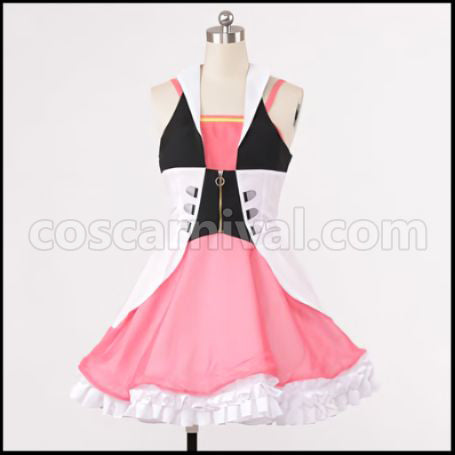 Tsukiuta. Fluna February Kisaragi Ai Cosplay Costume coscarnival - Front View