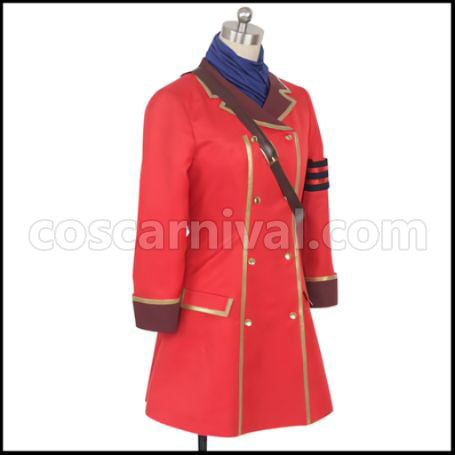 Kotobuki Squadron in The Wilderness Kirie Cosplay Costume coscarnival - Back View