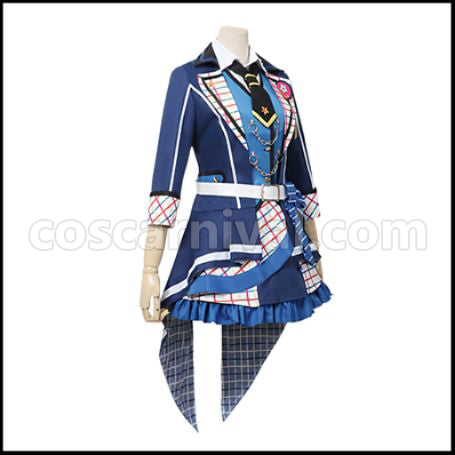 BanG Dream! Let's Run The Best Music! Hanazono Tae (Hanazono Tae) Cosplay Costume coscarnival - Back View
