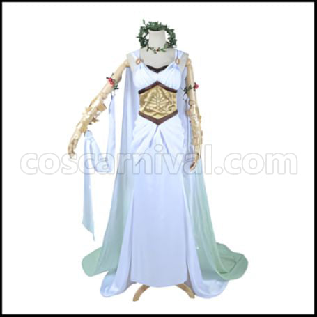 Love Live! School Idol Festival Autumn of Harvest?Goddess of Plenty SR Post-Awakening Hanayo Koizumi Cosplay Costume coscarnival - Front View