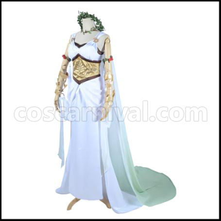 Love Live! School Idol Festival Autumn of Harvest?Goddess of Plenty SR Post-Awakening Hanayo Koizumi Cosplay Costume coscarnival - Back View