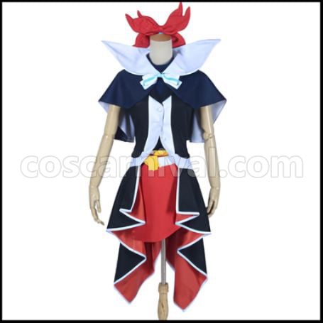 Love Live! School Idol Festival Initial Edition UR Post-Awakening Eri Ayase Magician Cosplay Costume coscarnival - Front View