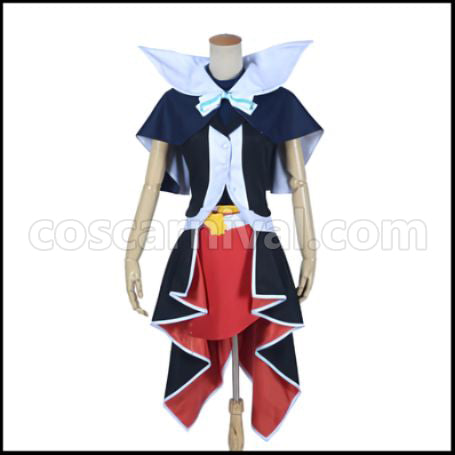 Love Live! School Idol Festival Initial Edition UR Post-Awakening Eri Ayase Magician Cosplay Costume coscarnival - Back View