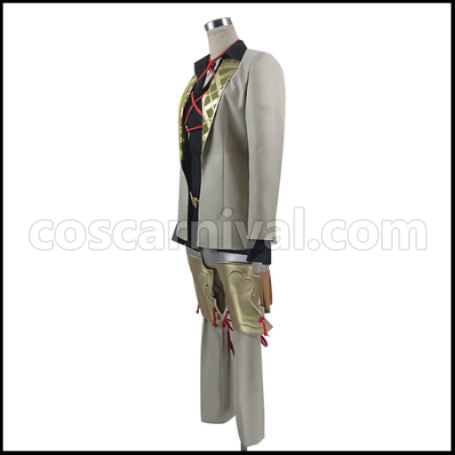Touken Ranbu Odenta Mitsuyo Cosplay Costume coscarnival - Back View