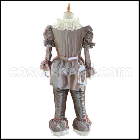 IT Pennywise Cosplay Costume Ver2 coscarnival - Back View