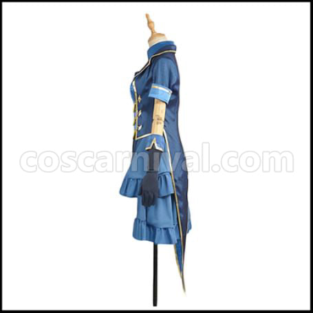The Idolmaster Starlight Master 02 Tulip Kaoru Sumeragi Cosplay Costume Coscarnival - Back View