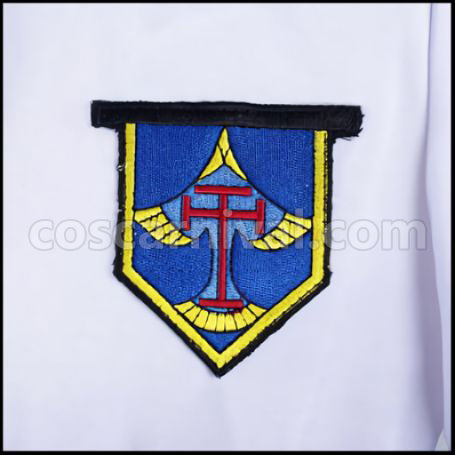 Free! Iwatobi High School Summer Uniform Nagisa Hazuki Cosplay Costume coscarnival - Detail Close-up