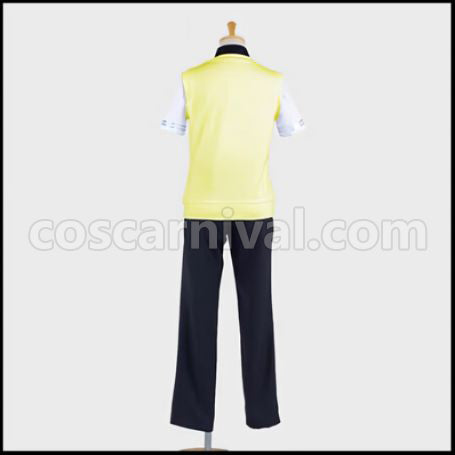 Free! Iwatobi High School Summer Uniform Nagisa Hazuki Cosplay Costume coscarnival - Cuff Style
