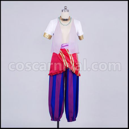 Free! SPLASH FREE ED Arabian Nagisa Hazuki Cosplay Costume coscarnival - Back View
