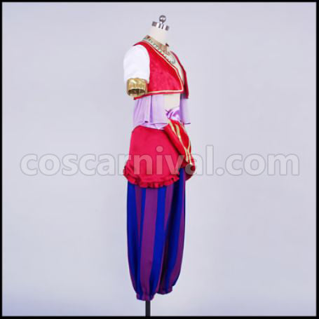Free! SPLASH FREE ED Arabian Nagisa Hazuki Cosplay Costume coscarnival - Material Texture