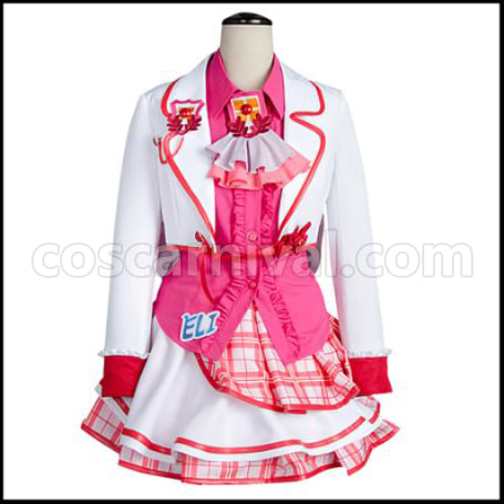 Love Live! Eri Ayase School Idol Festival Cosplay Costume coscarnival - Front View