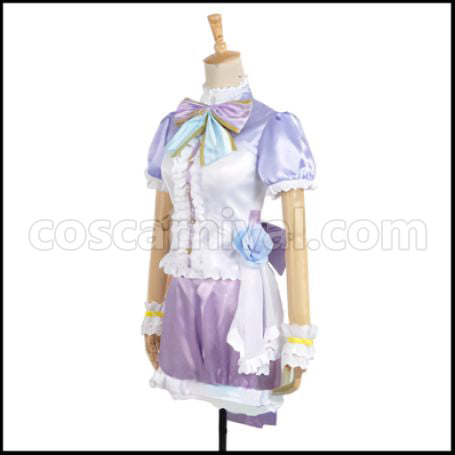 Love Live! School Idol Festival White Day Edition UR Rin Hoshizora Cosplay Costume coscarnival - Back View