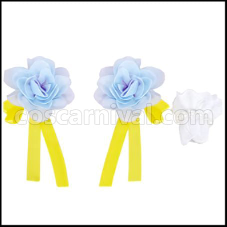 Love Live! School Idol Festival White Day Edition UR Rin Hoshizora Cosplay Costume coscarnival - Collar Design