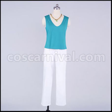 Free! SPLASH FREE ED Arabian Makoto Tachibana Cosplay Costume coscarnival - Side Profile