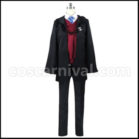 Fate/Grand Order Male Protagonist Mage's Association Uniform Cosplay Costume coscarnival - Front View