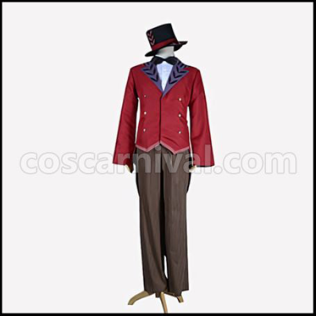 Black Bullet Hiruko Kagetane Cosplay Costume coscarnival - Front View