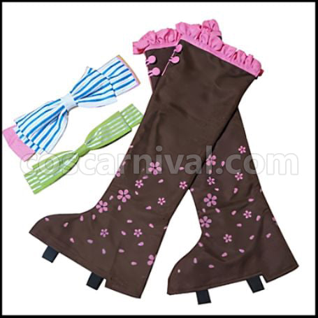 Love Live! UR March Flower Edition After Awakening Rin Hoshizora Cosplay Costume coscarnival - Back View
