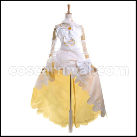 Love Live! School Festival Wedding Dress Edition SR After Awakening Kotori Minami Cosplay Costume coscarnival - Front View