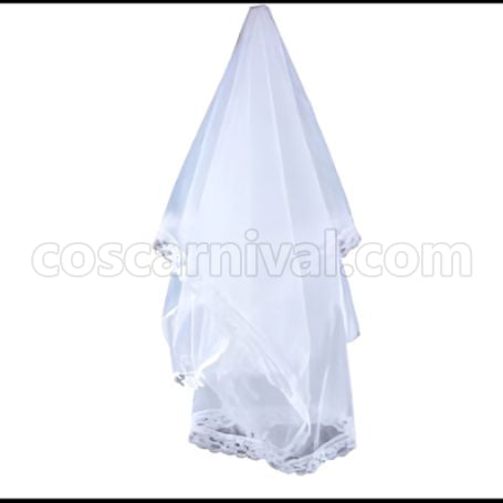 Love Live! School Festival Wedding Dress Edition SR After Awakening Kotori Minami Cosplay Costume coscarnival - Collar Design