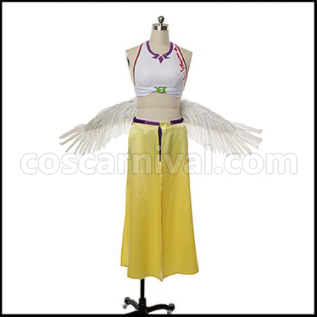 No Game No Life Jibril Cosplay Costume coscarnival - Back View