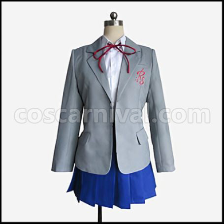 Monthly Girls' Nozaki-kun Yuzuki Seo Cosplay Costume coscarnival - Front View