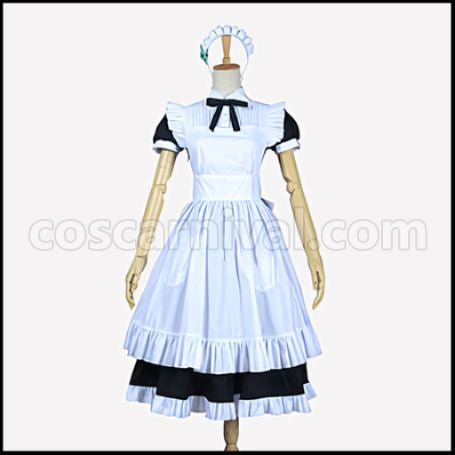 Love Live! Kotori Minami Maid Outfit Cosplay Costume coscarnival - Front View