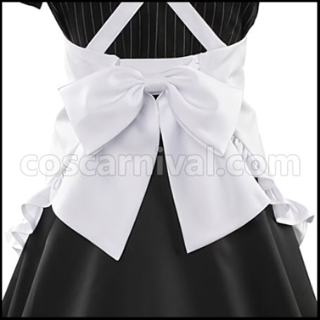 Love Live! Nozomi Tojo Cafe Maid Edition SR Pre-Awakening Cosplay Costume coscarnival - Cuff Style