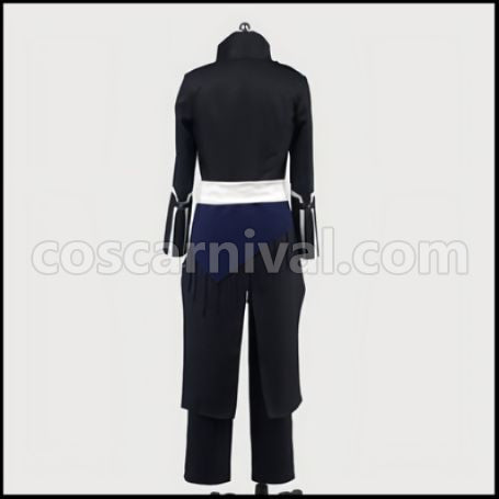 Hakuoki: Demon of the Fleeting Blossom Saito Hajime Western Outfit Cosplay Costume coscarnival - Side Profile