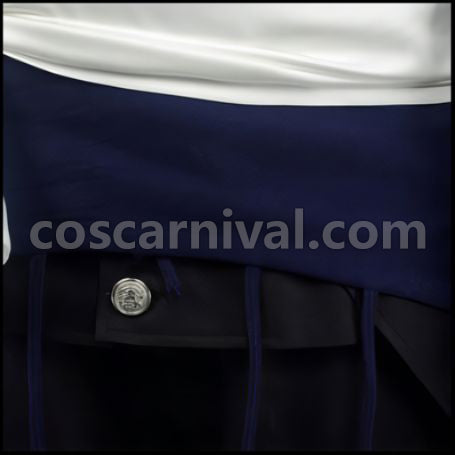 Hakuoki: Demon of the Fleeting Blossom Saito Hajime Western Outfit Cosplay Costume coscarnival - Collar Design
