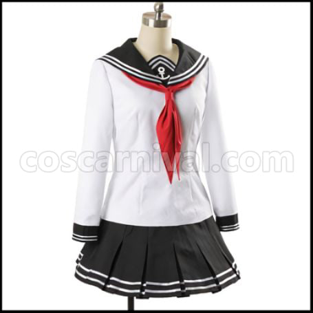Kantai Collection Destroyer Akatsuki Cosplay Costume coscarnival - Side Profile