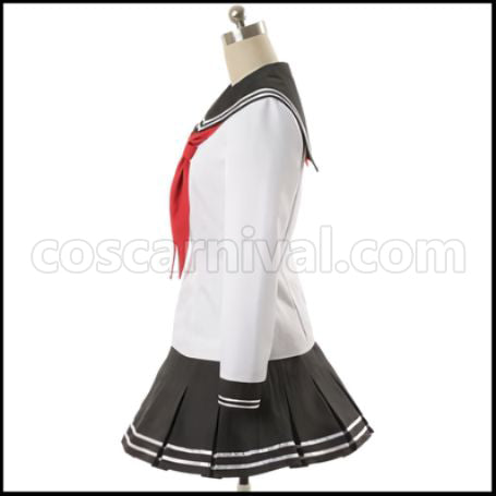 Kantai Collection Destroyer Akatsuki Cosplay Costume coscarnival - Detail Close-up