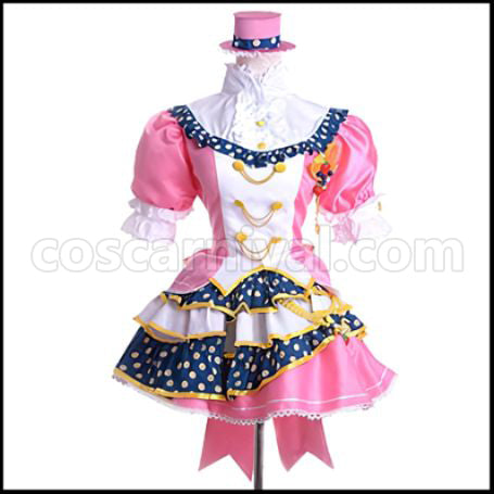 Love Live! SR April Fruit Parlor Edition Awakening After Kotori Minami Cosplay Costume coscarnival - Front View