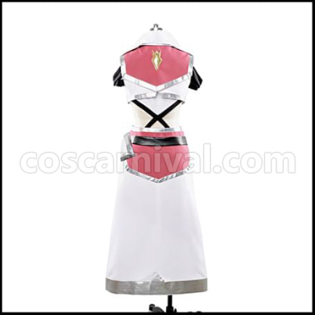 Cross Ange Tenshi to Ryuu no Rondo Hilda Cosplay Costume coscarnival - Back View