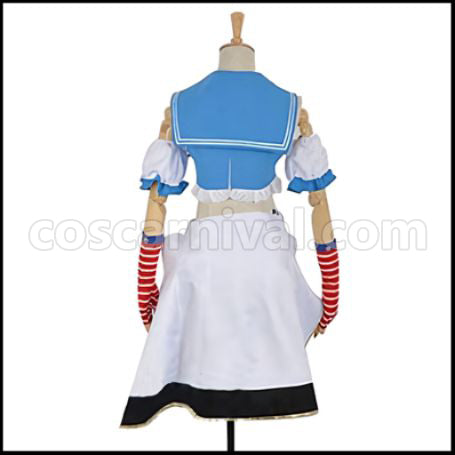 Love Live! School Idol Festival Marine Edition UR Hanayo Koizumi Cosplay Costume coscarnival - Detail Close-up