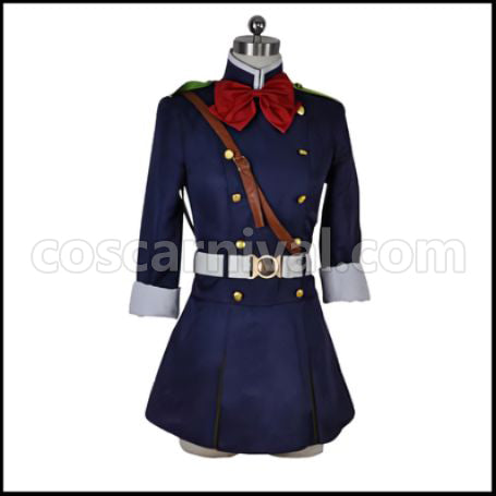 Seraph of the End Mitsuba Sangu Cosplay Costume coscarnival - Front View