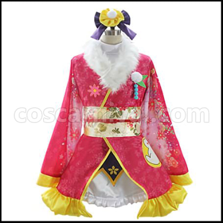 Love Live! The School Idol Movie Maki Nishikino Cosplay Costume coscarnival - Front View
