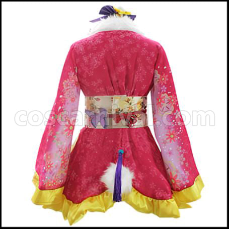 Love Live! The School Idol Movie Maki Nishikino Cosplay Costume coscarnival - Back View