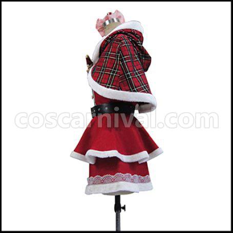 Love Live! SR Christmas Edition Awakening After Maki Nishikino Cosplay Costume coscarnival - Back View