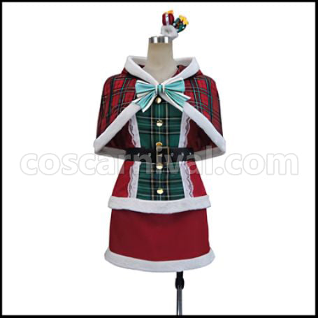 Love Live! UR Christmas Edition After Awakening Eri Ayase Cosplay Costume coscarnival - Front View