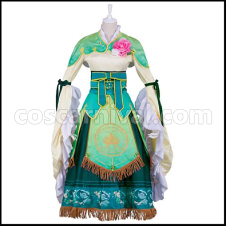 Love Live! School Idol Festival Hanayo Koizumi Seven Lucky Gods Edition Goddess of Happiness Cosplay Costume coscarnival - Front View