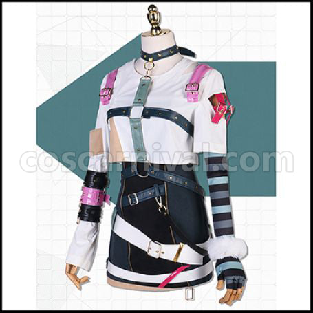 Hatsune Miku: Colorful Stage! feat. Kohane Azusawa Cosplay Costume coscarnival - Back View