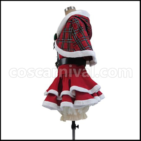 Love Live! SR Christmas Edition Awakening After Hanayo Koizumi Cosplay Costume coscarnival - Back View