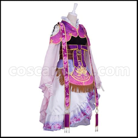 Love Live! School Idol Festival Seven Lucky Gods Edition Nozomi Tojo Grateful God Cosplay Costume coscarnival - Back View